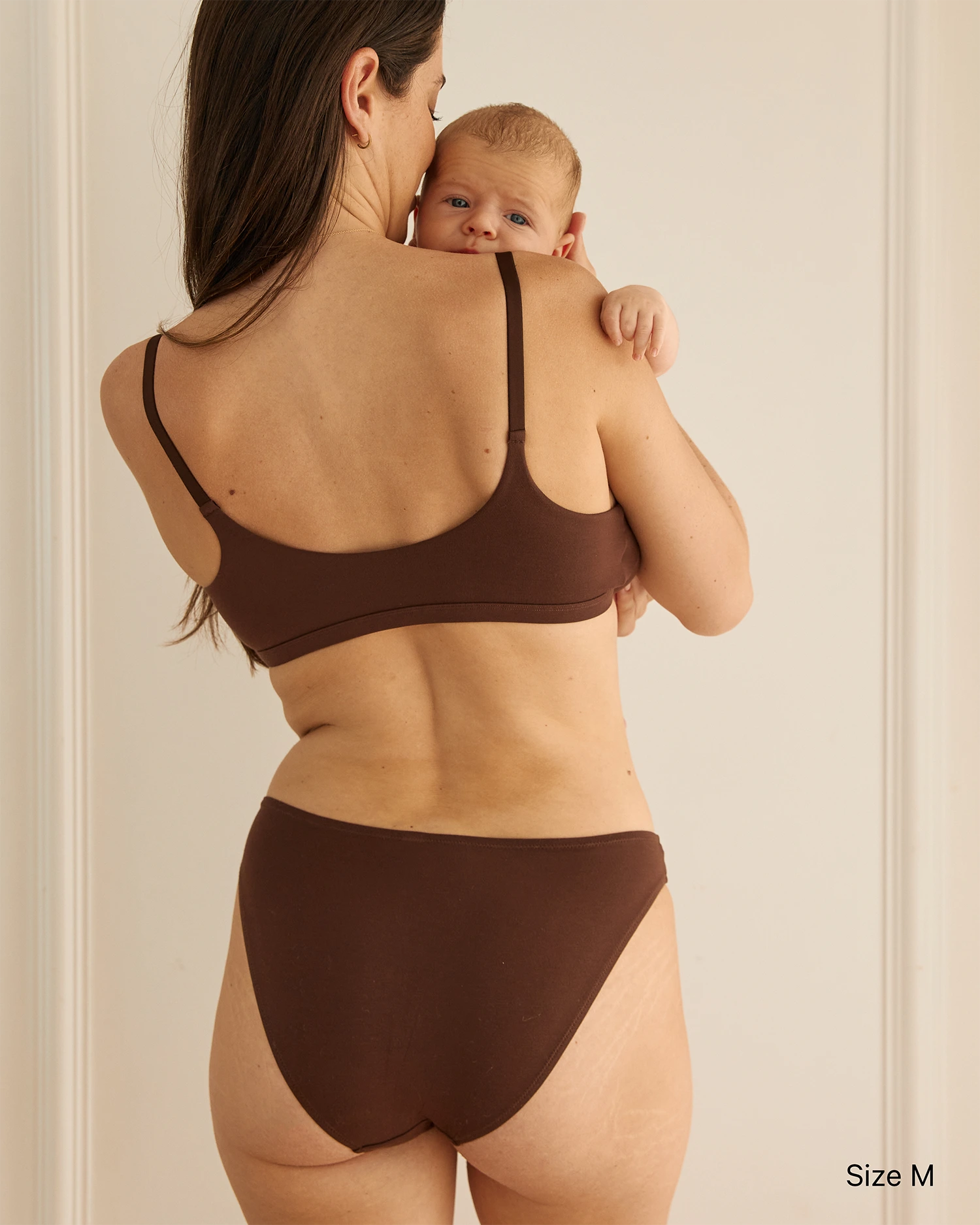 Soft-Cup Nursing Bra - Cocoa Brown